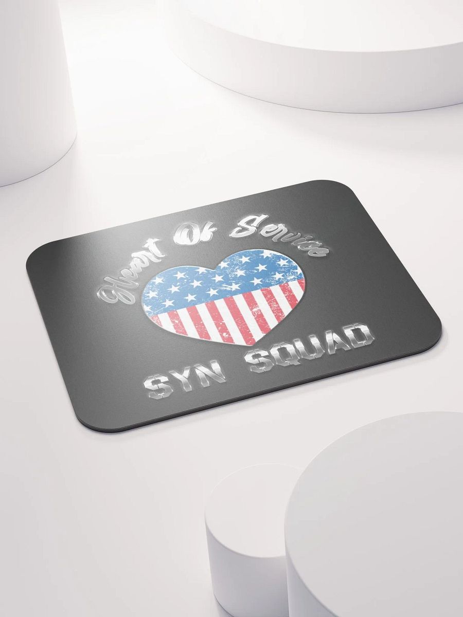 Heart of Service Flag - Mouse Pad product image (4)