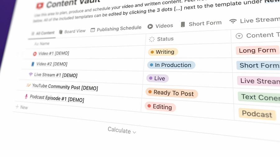 ContentOS | The Creator Dashboard Template product image (3)