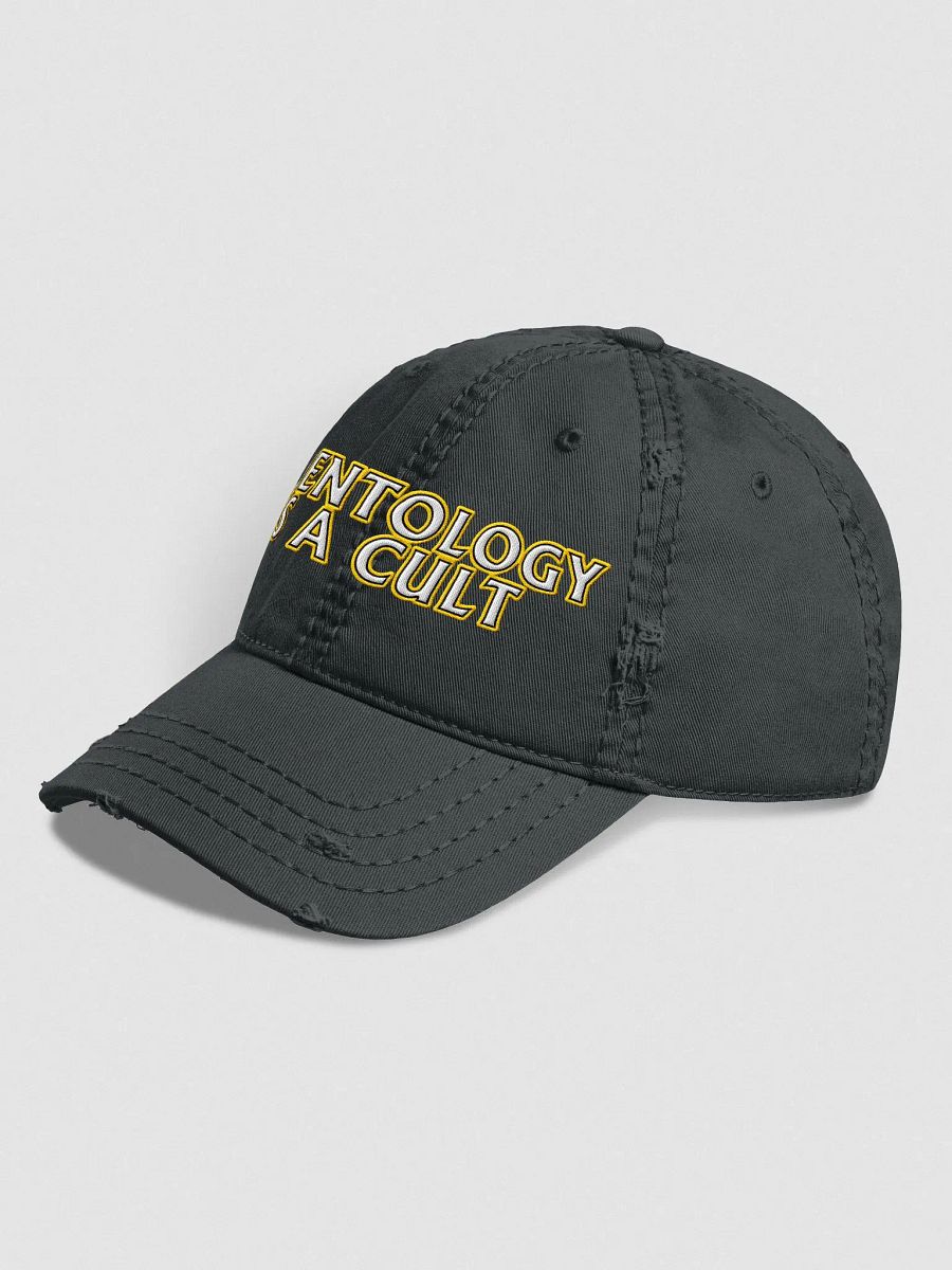 'SCIENTOLOGY IS A CULT' DISTRESSED HAT product image (2)