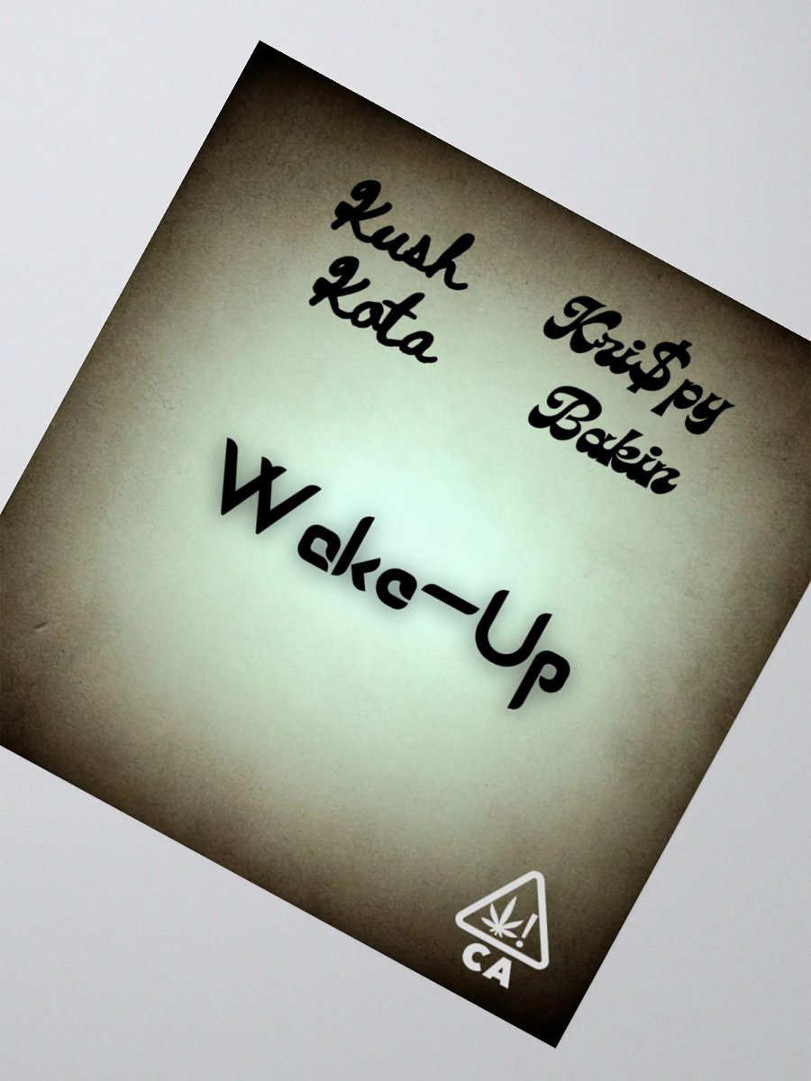 Wake-Up Sticker product image (4)