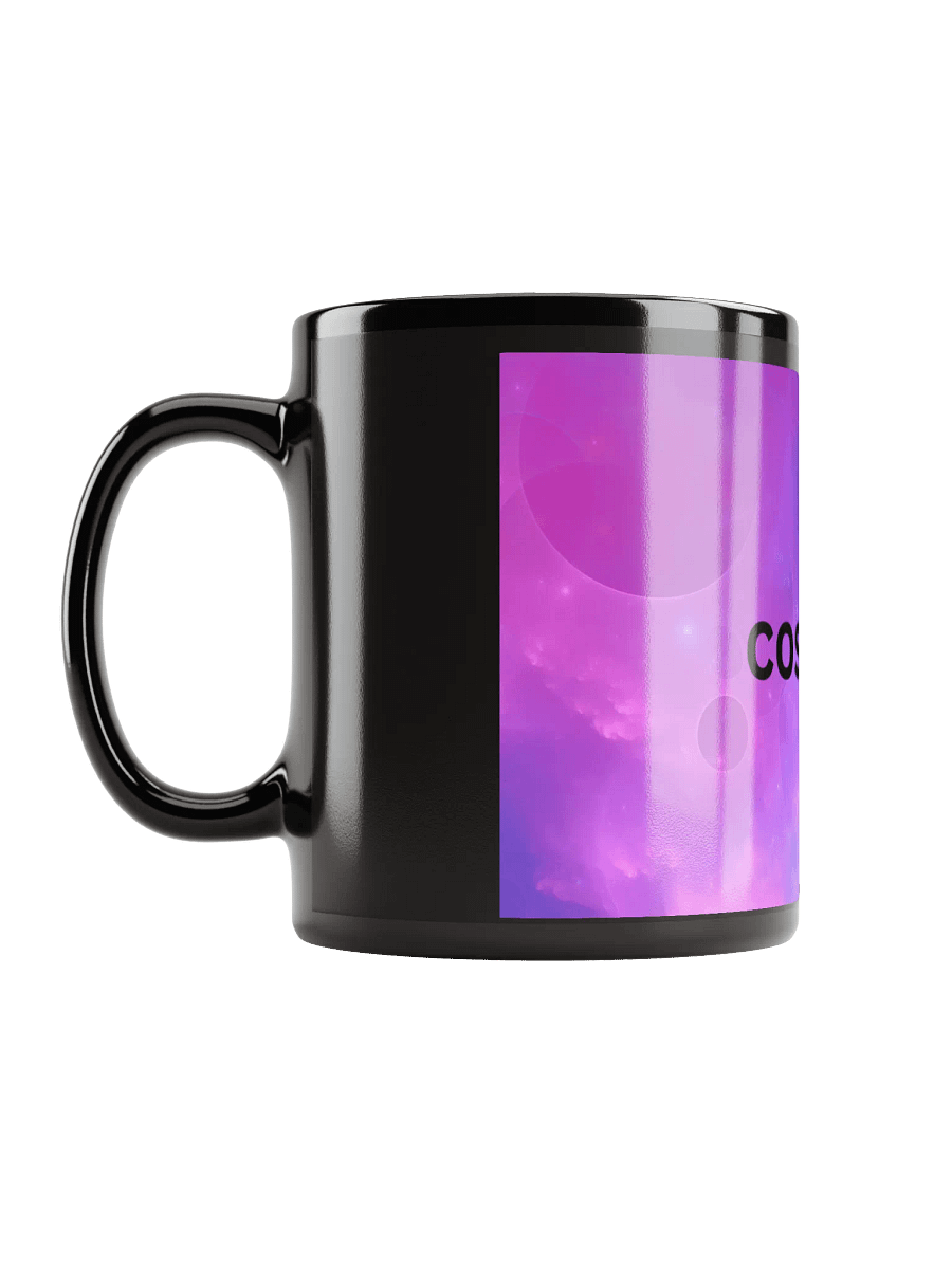 Cosmic Nebula Black Mug product image (5)