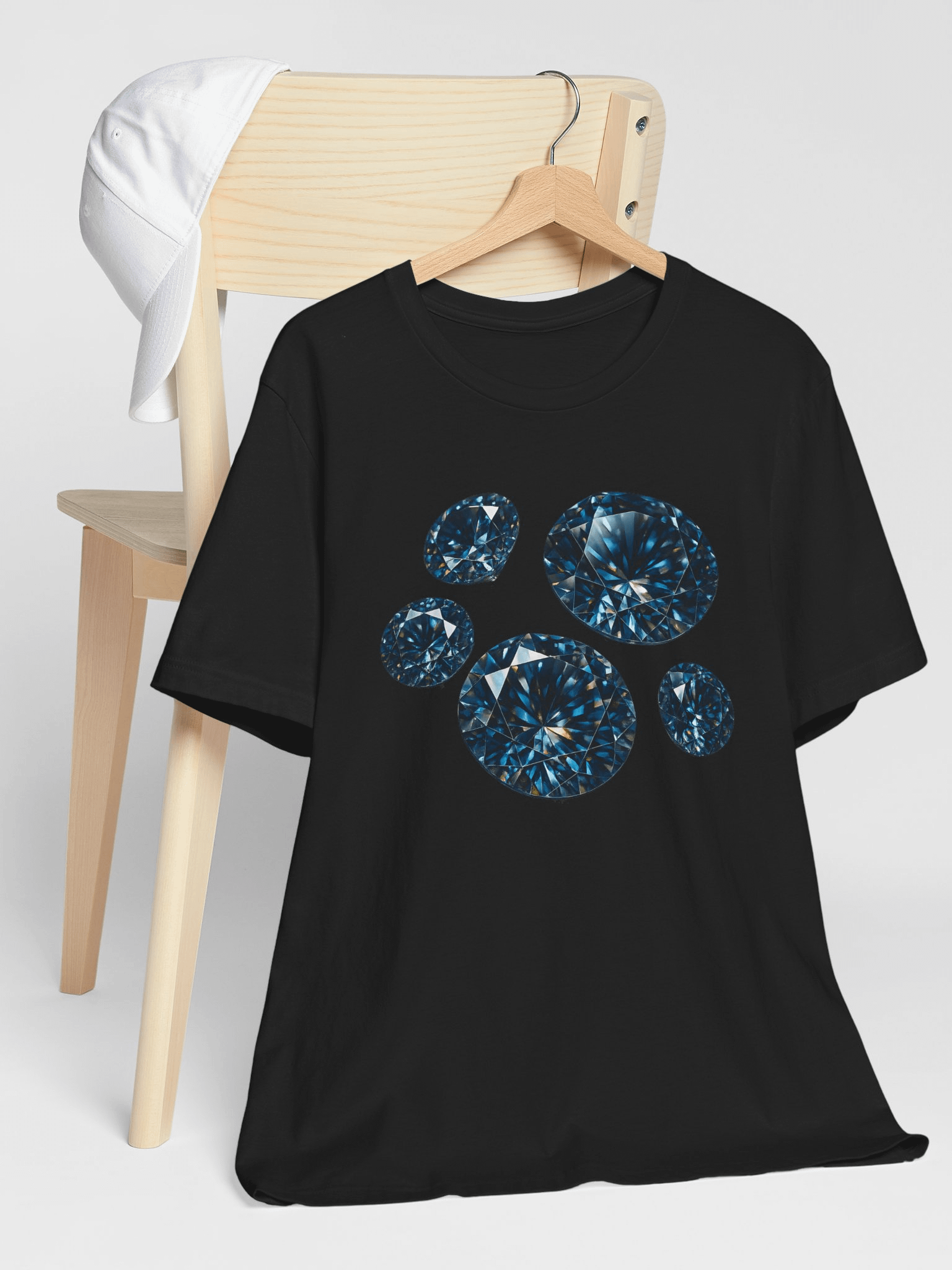 Sapphire Sparkle Cluster T-Shirt product image (1)