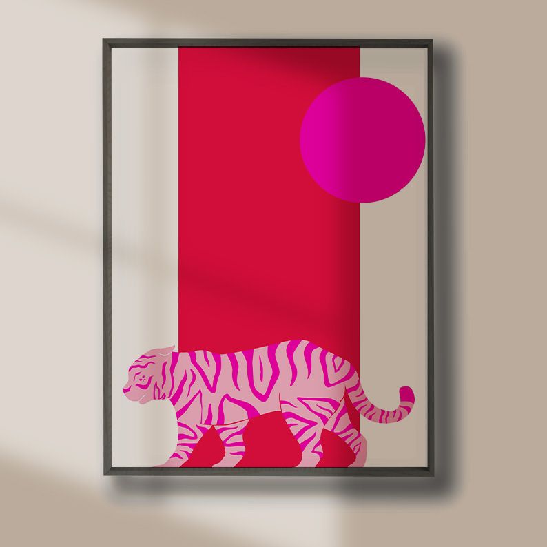 LOVE Pink Preppy Gallery Wall Set of 8 DIGITAL Prints product image (10)