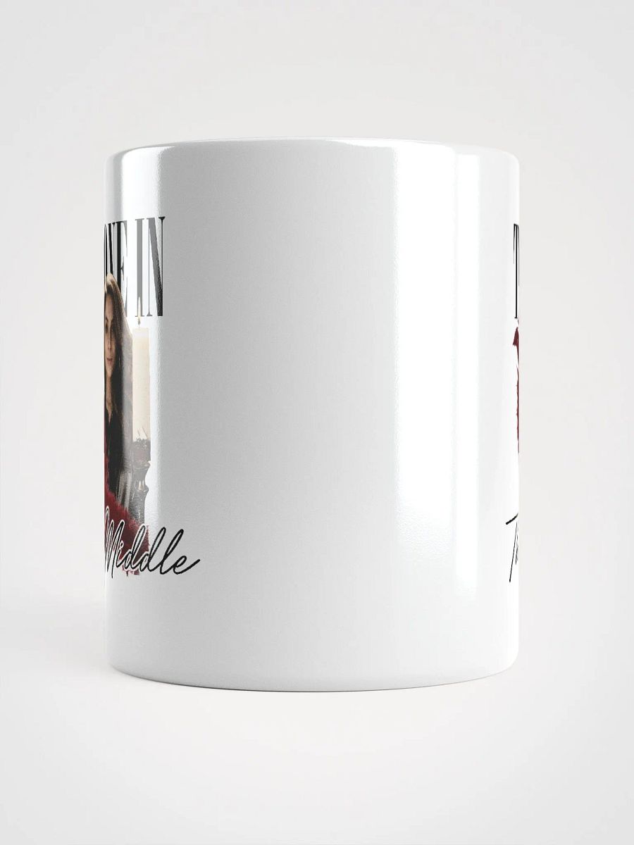 The One In The Middle (White Mug - Black Version) product image (5)