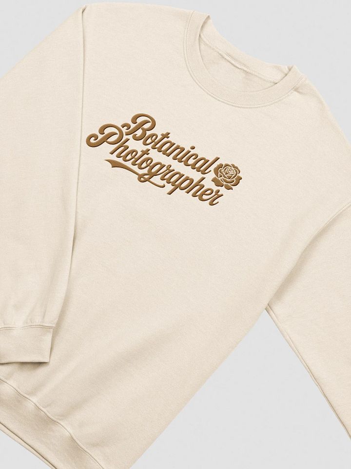 Botanical Photographer Embroidered Sweatshirt product image (1)