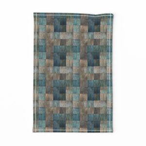 Seamless Pattern - Blue, Brown and Green Checker Pattern product image (11)