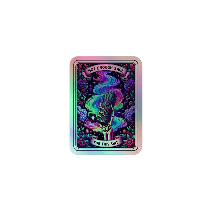 Mystical Sage Holographic Sticker Sheet product image (1)