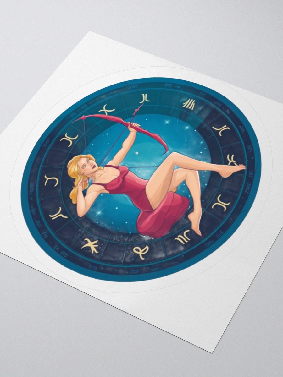 Exclusive Sagittarius Zodiac Sticker: Centaur Archer in Cosmic Twilight - Perfect for Astrology Fans and Unique Gifts! product image (9)