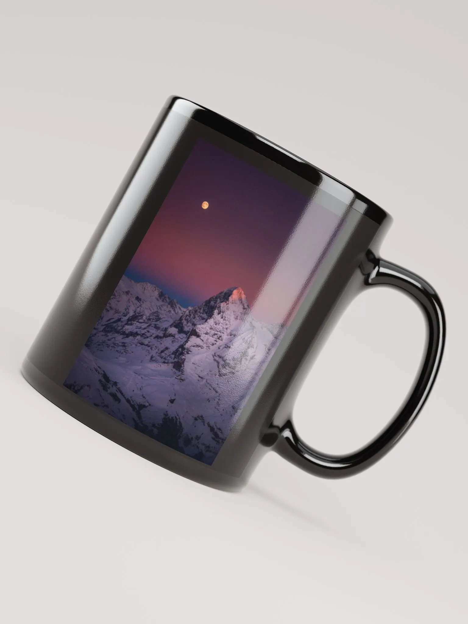 Eiger with fullmoon seen from Schilthorn product image (7)