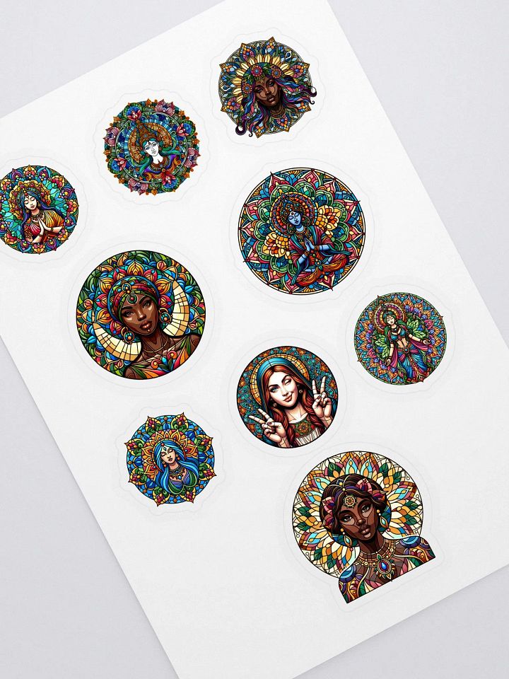 Goddess Collective Kiss Cut Sticker Sheet product image (1)