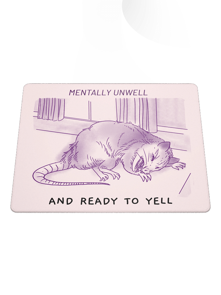 Mentally Unwell Mousepad product image (1)