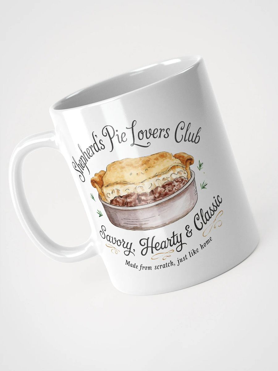Shepherd's Pie Lovers Club White Glossy Mug product image (7)