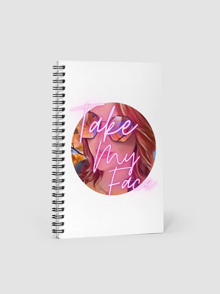 Take My Face Notebook product image (1)