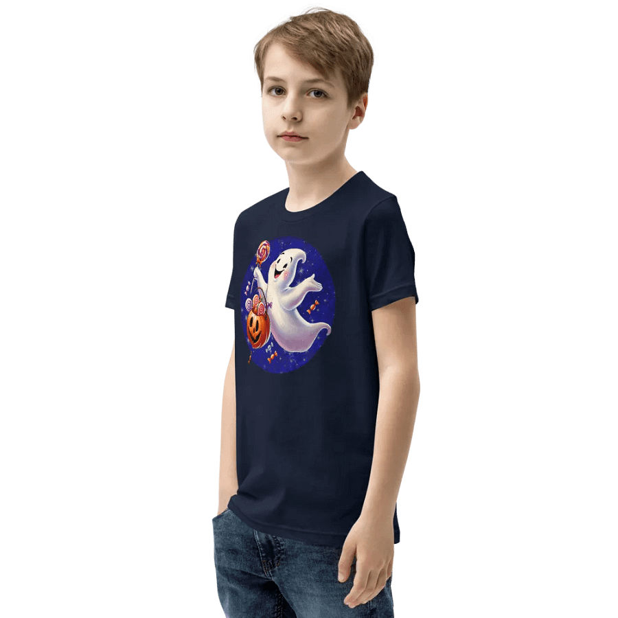 Ghost and Candy Halloween Kids T-Shirt product image (33)