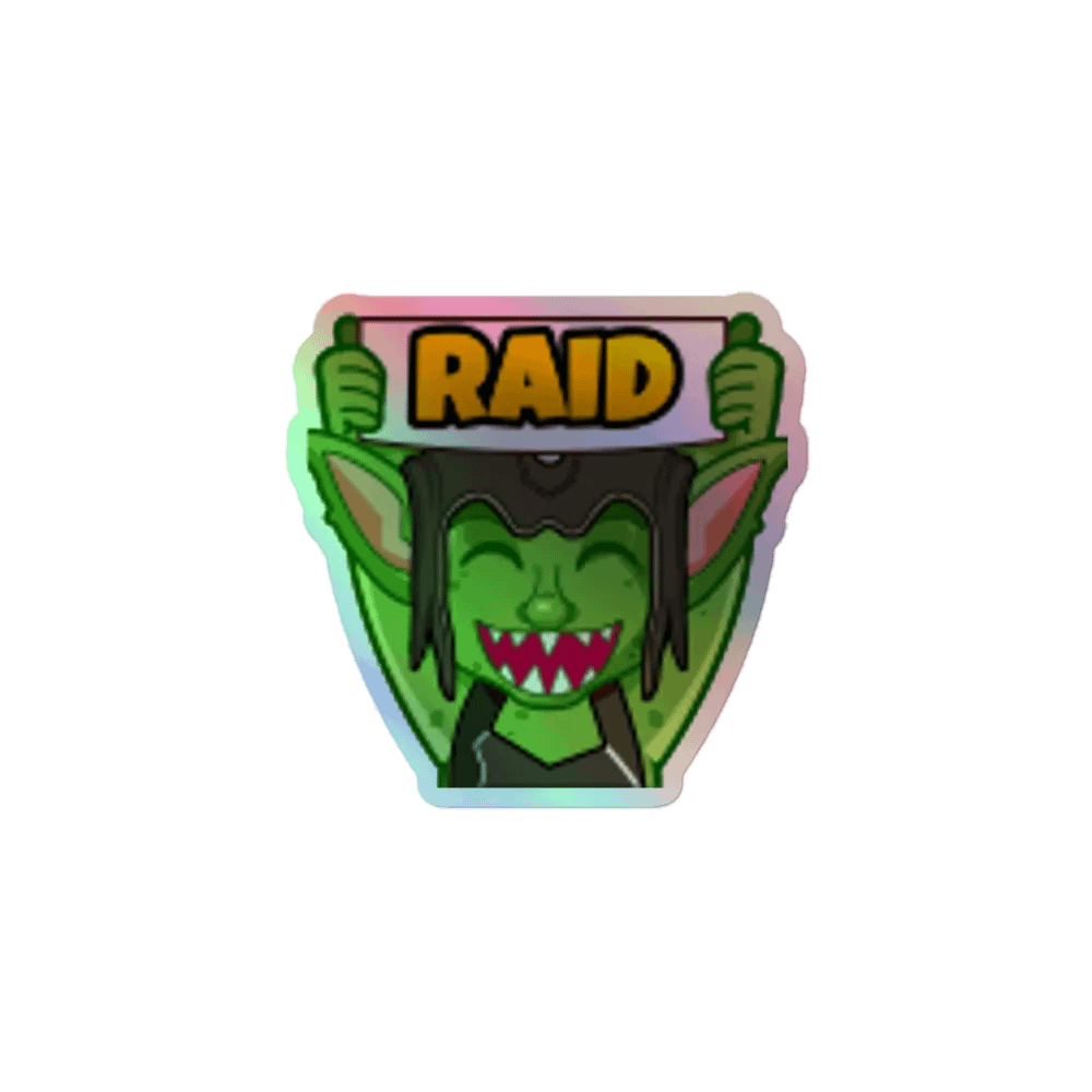 Raid Holographic Sticker product image (1)