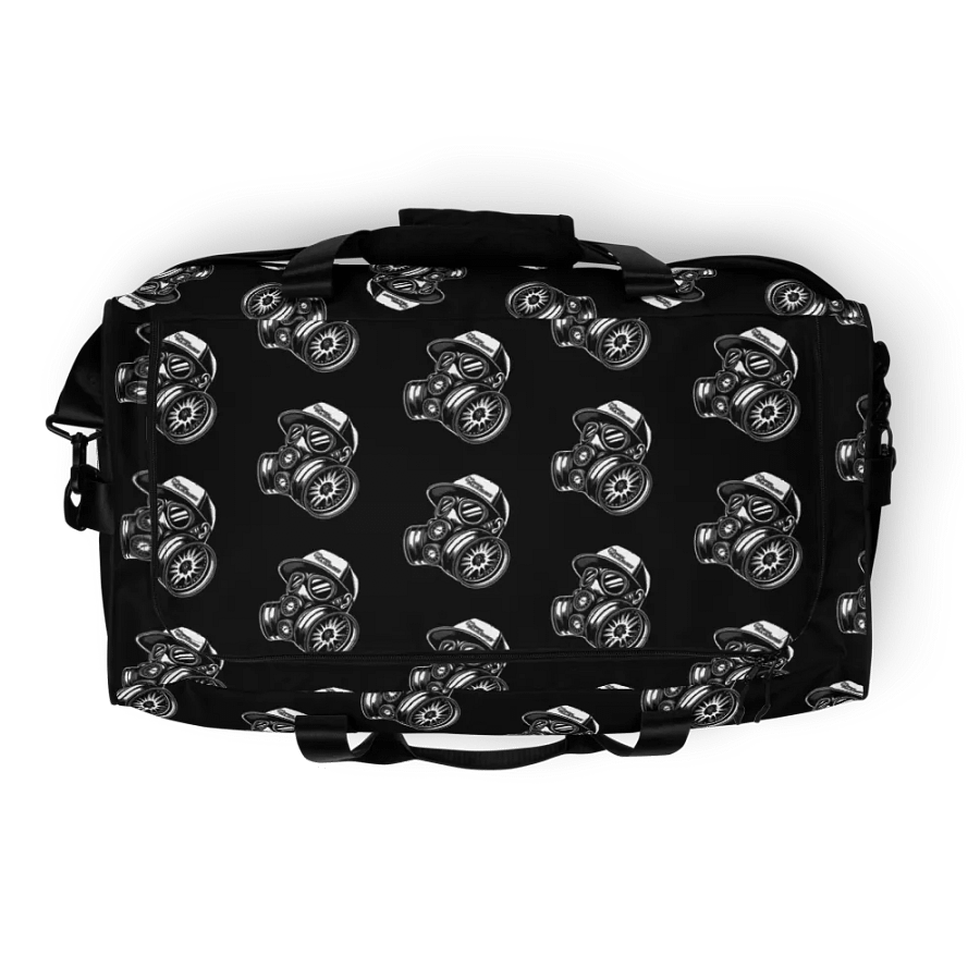 Norsk Pulverlakk Biohazard Chic All-Over Duffle Bag Hvit product image (8)