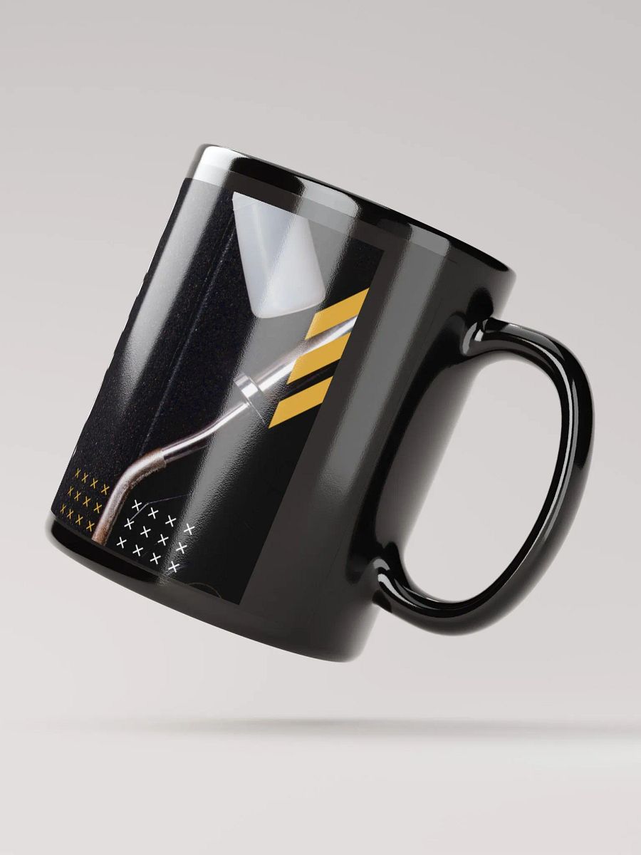 Black Glossy Mug with Motivational Quote product image (2)