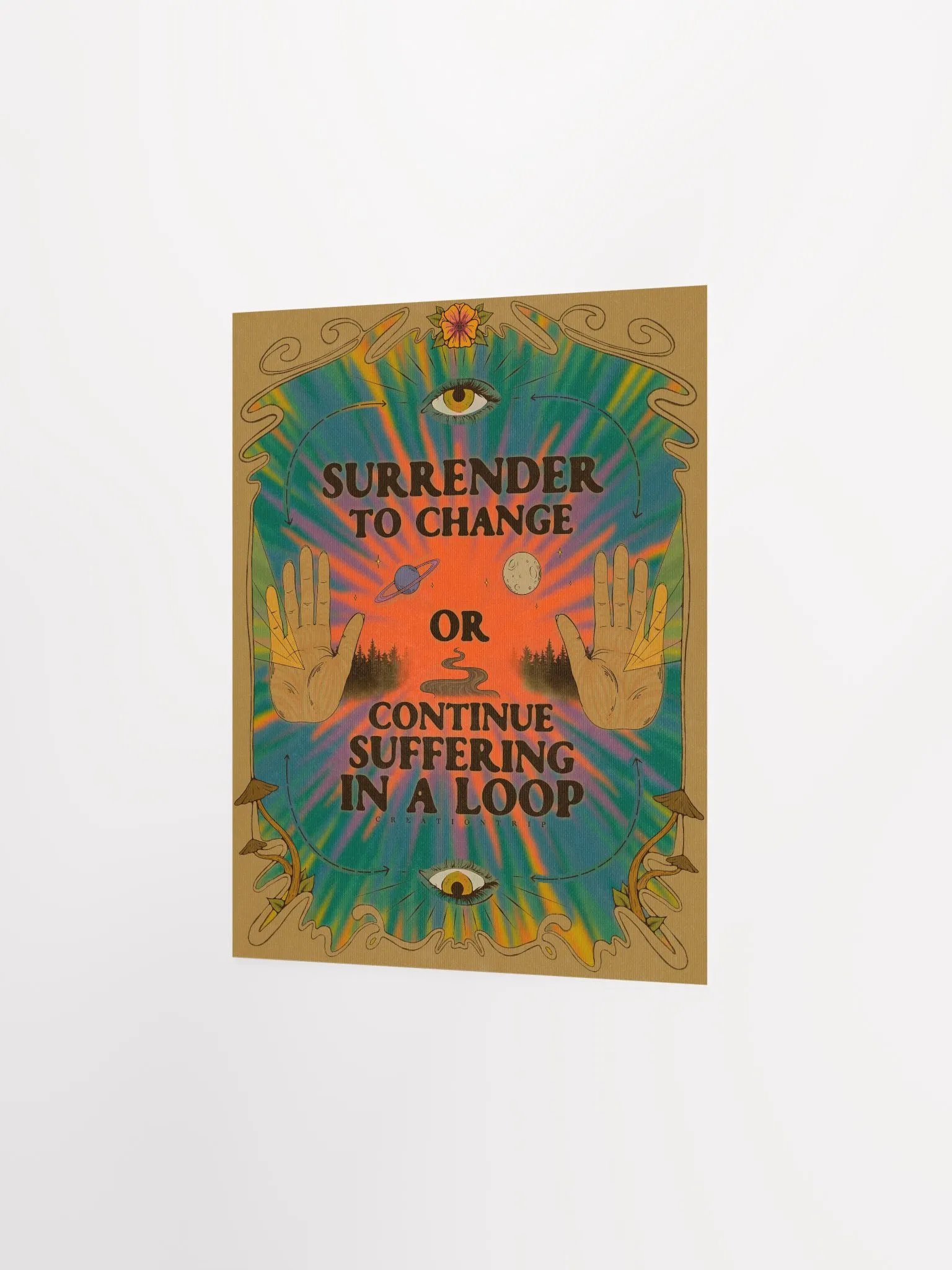 Matte Poster - Surrender to Change product image (1)