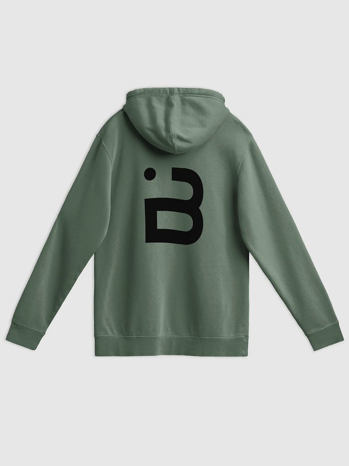 BUIII Originals Logo Black Premium Vintage Hoodie product image (15)