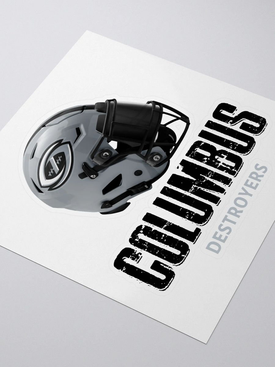 Columbus Destroyers Stickers product image (3)