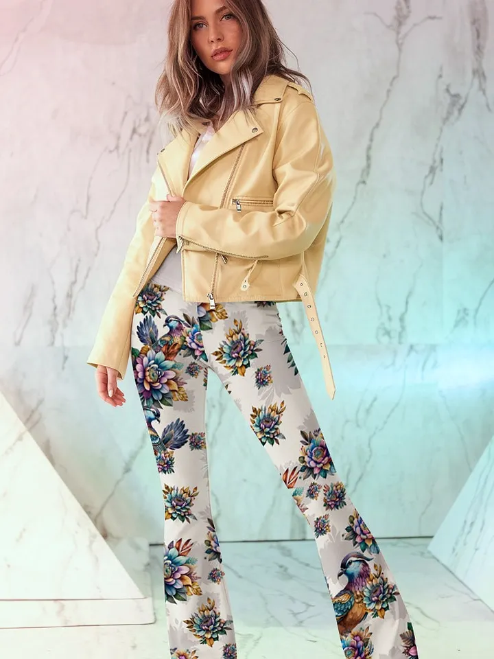 Garden of EDEN-Flare Leggings product image (1)