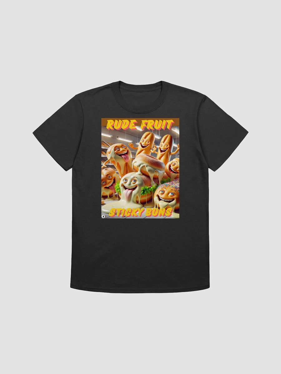 Rude Fruit Sticky Buns T-Shirt for Men Women product image (2)