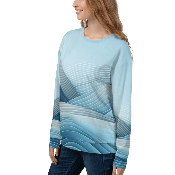 Women's Aqua Tint-2 Sweatshirt product image (2)