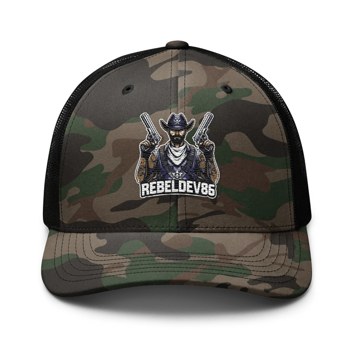 RebelDev86 trucker hat product image (1)