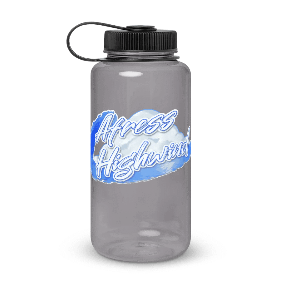 AfressHighwind Logo Wide Mouth Plastic Water Bottle product image (1)