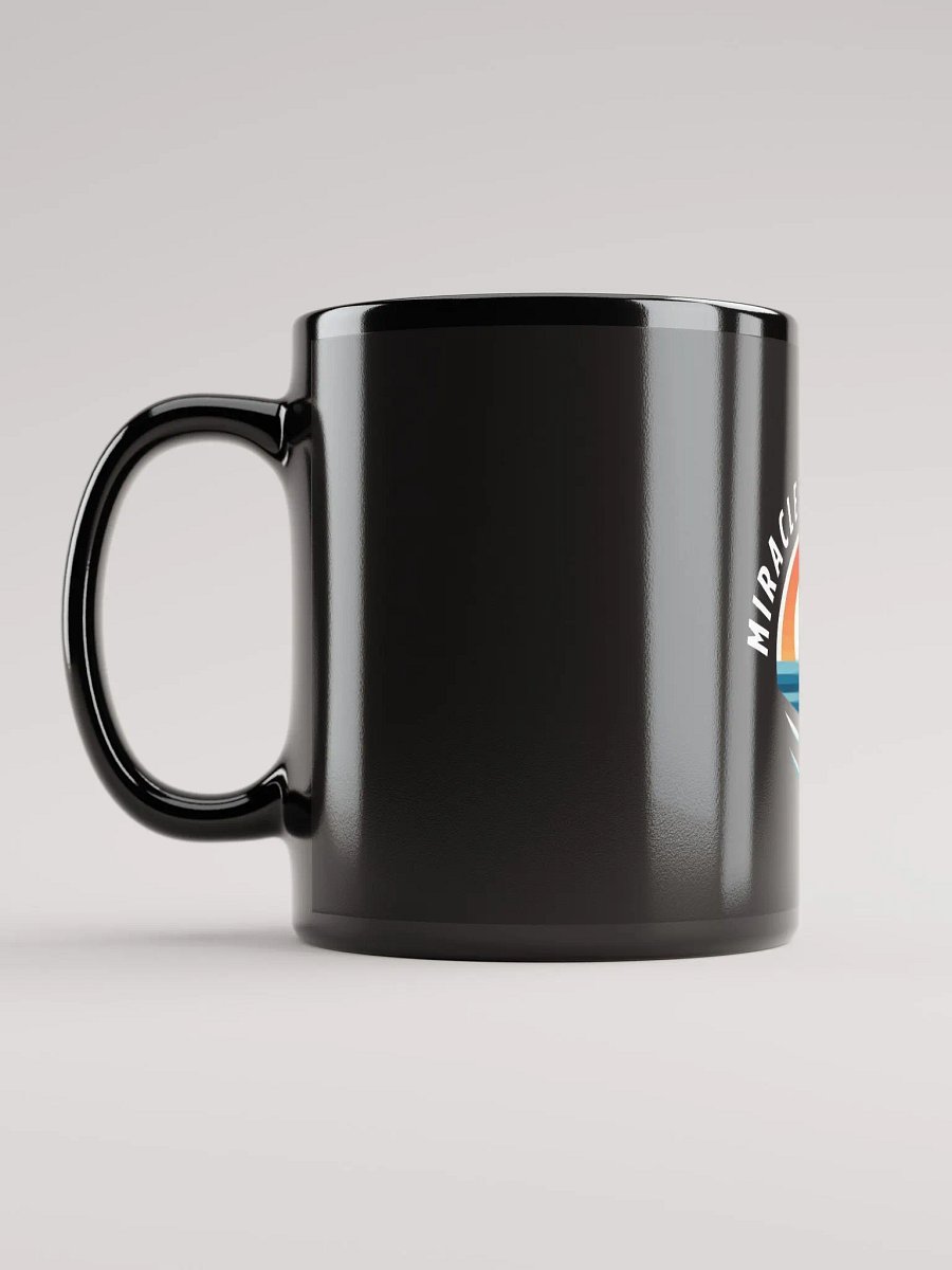 Sunset Wave Glossy Mug | Miracles do happen product image (6)