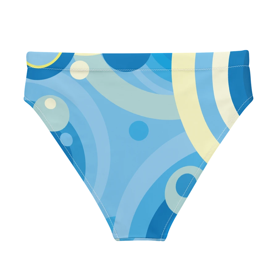 Ripple Effect Recycled High-Waisted Bikini Bottoms product image (1)