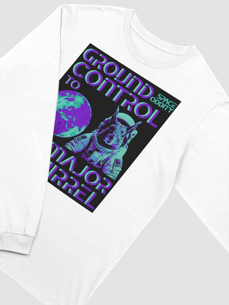 Major Squirrel Space Oddity Long Sleeve Tee product image (3)