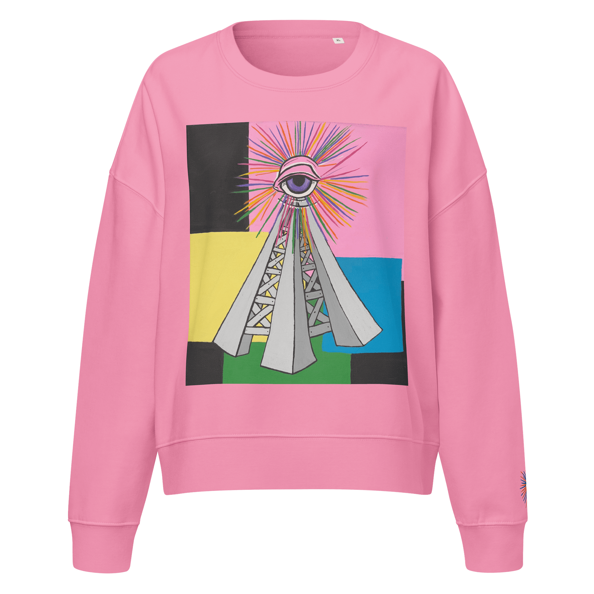 Woman's PWR Radio Tower Crew Neck product image (3)