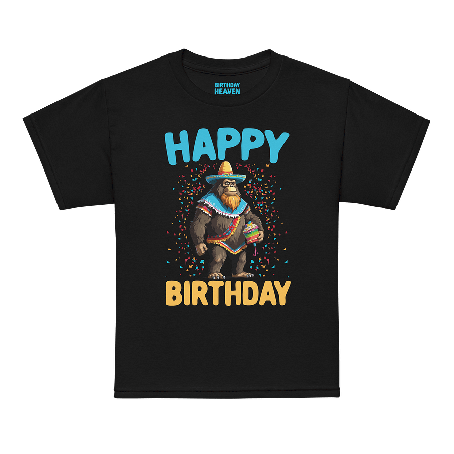 Happy Birthday (Mexican Sasquatch) T-Shirt For Kids product image (11)