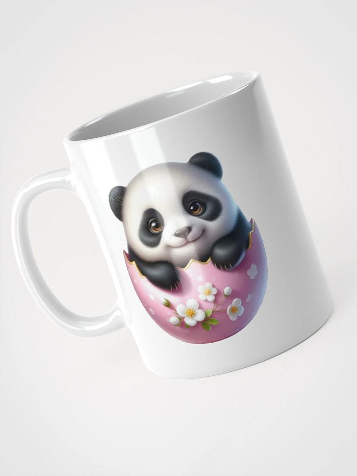 Panda Easter Egg - White Mug product image (1)