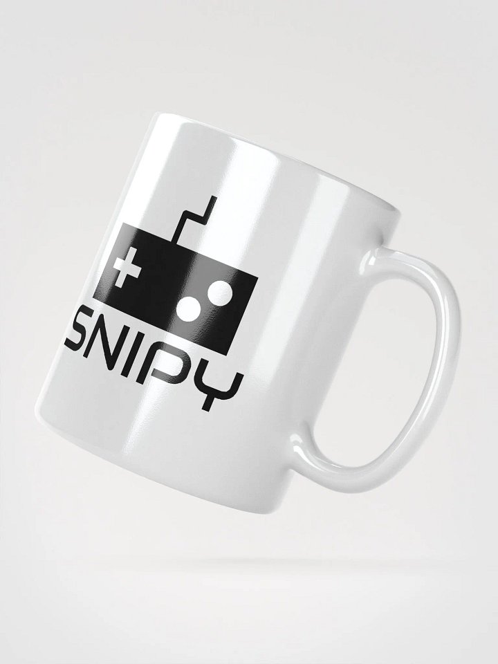 SnipyPlays Logo Mug White product image (6)