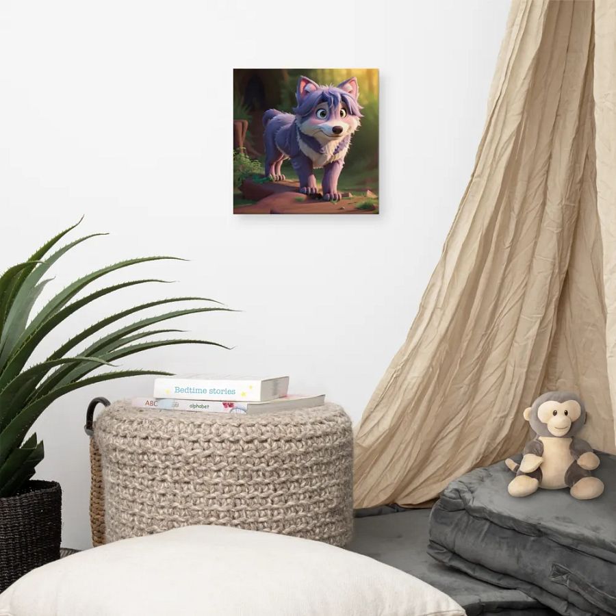 Endangered Species - Mexico - Mexican Wolf Canvas Art product image (3)