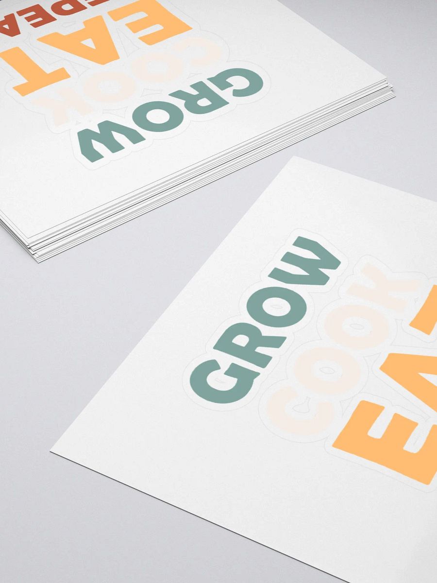 Grow Cook Eat Repeat Sticker product image (12)