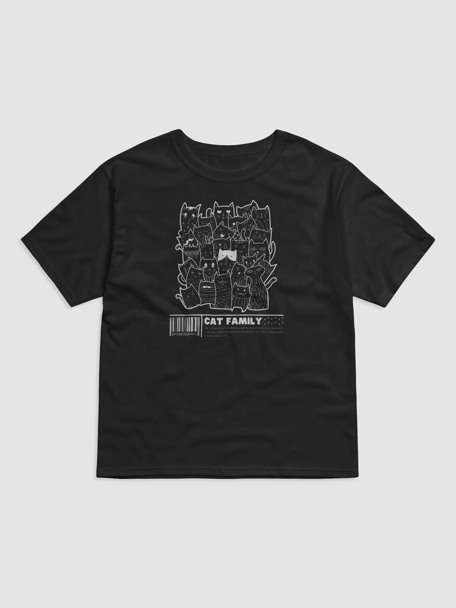 Purr-fectly United Cat Family T-Shirt product image (1)