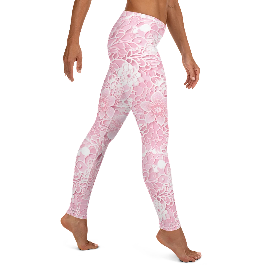 Pink Lace Design Leggings product image (4)