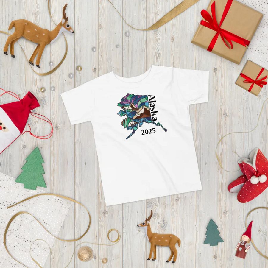 Great Alaskan Family Adventure: Stained Glass Toddler Matching Tees product image (36)