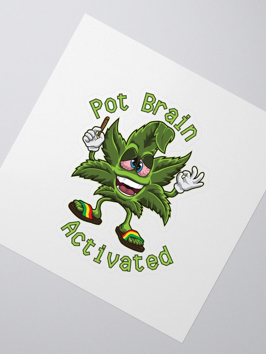 420 Brain Kiss Cut Sticker product image (6)