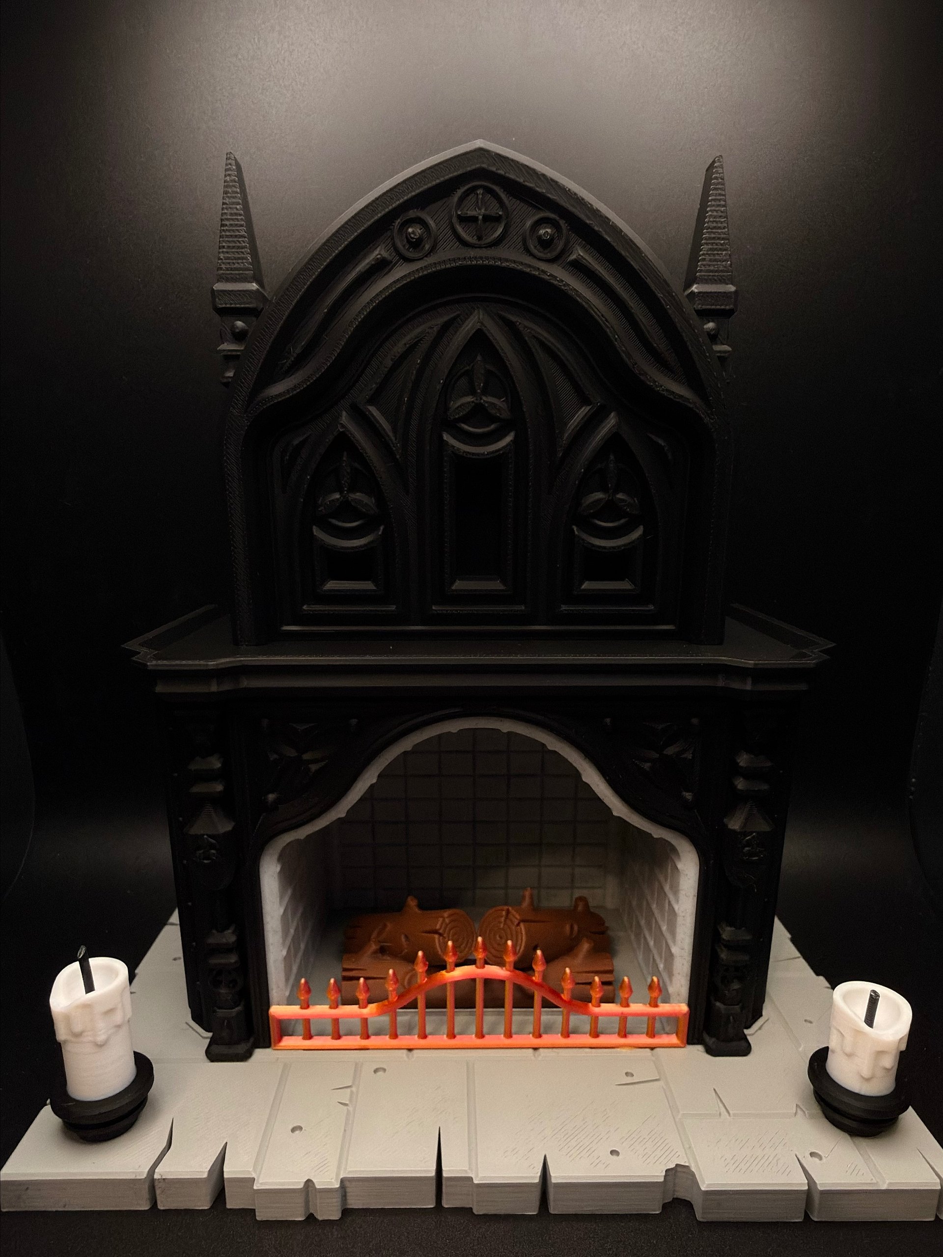 New Halloween Gothic Fireplace product image (1)