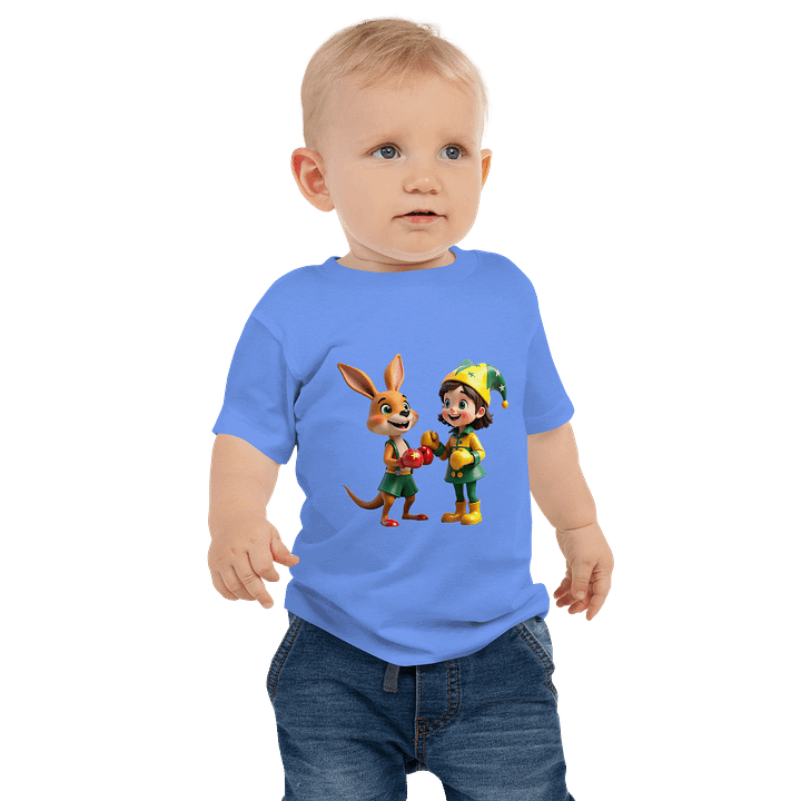 🦘 JessyJesty “Kanga Giggles” Baby Tee product image (1)