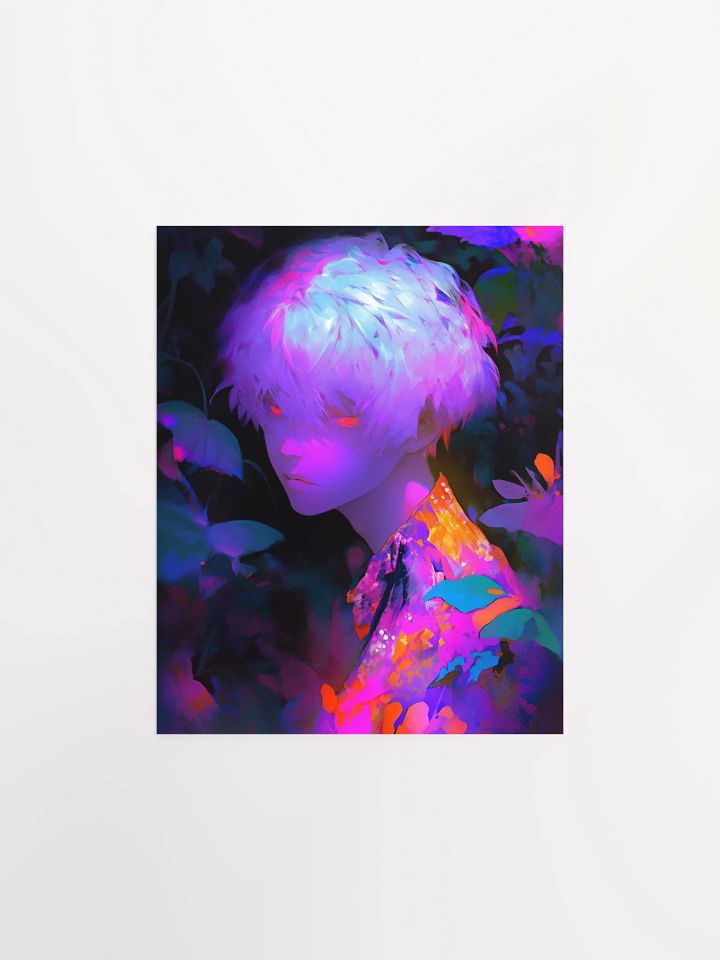 Ethereal Glowing Eyes Matte Poster product image (1)