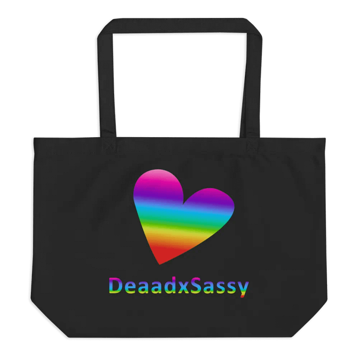 DeaadxSassy Heart Tote Bag product image (1)