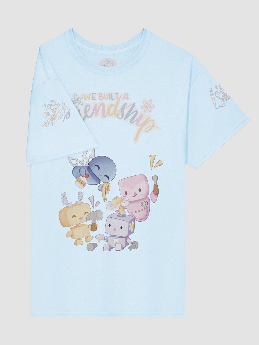 ✿ we built a friendship [white outline] product image (48)