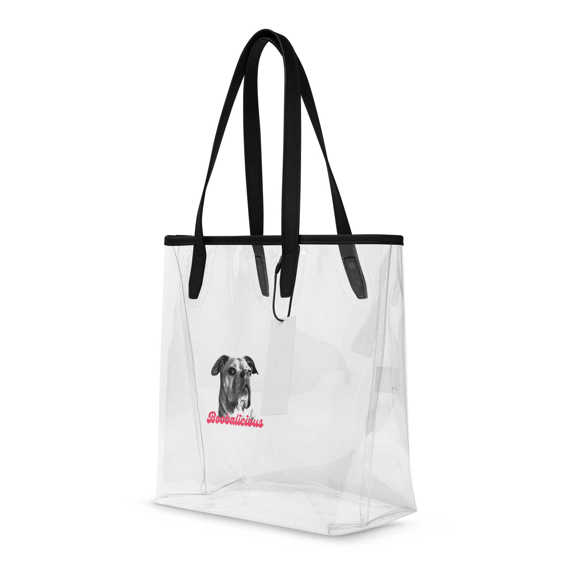 Boobalicious Boo Clear Tote Bag product image (4)