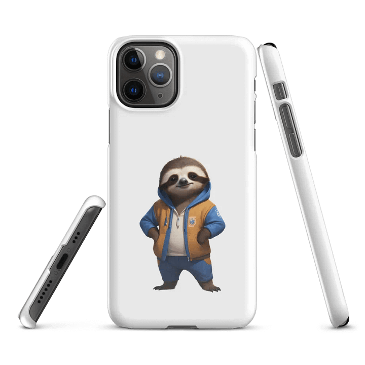 Playful Sloth Snap Case for iPhone product image (3)