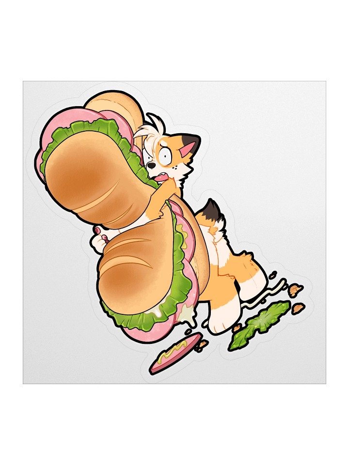 Big Sub Sticker - 5x5 product image (1)